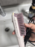 TYMO直發(fā)梳2億負離子直板夾不傷發(fā)一梳即順高顱頂改善毛躁Hello Kitty款Mini直發(fā)梳 送女生日禮物 曬單實(shí)拍圖