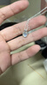 飾薇S925銀水滴葡萄石項鏈女春季百搭法式輕奢鎖骨鏈送女友高級感禮物 禮盒裝 曬單實(shí)拍圖
