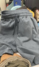 UR2025夏季新款男裝時(shí)尚休閑運動(dòng)風(fēng)松緊腰抽繩短褲UMM650048 曬單實(shí)拍圖