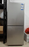 海爾（Haier）「一級能效風(fēng)冷無(wú)霜」165L兩門(mén)家用小戶(hù)型冰箱真省電黑金凈化灰色HC2-165WGHC2E9S9國家補貼 曬單實(shí)拍圖
