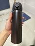 膳魔師（THERMOS）保溫杯500ml男女士?jì)和影槭侄Y生日禮物JNL-502黑色 曬單實(shí)拍圖