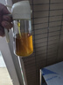 雙槍油壺噴油壺 倒油噴油一體食用油玻璃油壺廚房家用不掛油 奶油白 曬單實(shí)拍圖
