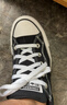 匡威（Converse）官方 莫爾登All Star男女低幫休閑滑板鞋黑色A09226C A09226C 39 曬單實(shí)拍圖