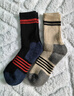七色紡2雙美利奴羊毛襪子秋冬季男棉襪抗菌防臭加絨加厚中長(cháng)筒雪地襪 曬單實(shí)拍圖