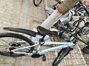 千里達26款M985ELITE山地自行車(chē)禧瑪諾21速油壓碟剎學(xué)生成人通勤單車(chē) 星途藍- 21速 27.5*17寸 推薦:170-190cm左右 曬單實(shí)拍圖