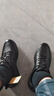 奧康（Aokang）奧康男鞋休閑皮鞋商務(wù)休閑鞋舒適百搭厚底運動(dòng)鞋 黑色鏤空42 曬單實(shí)拍圖
