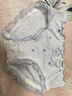 俞兆林（YUZHAOLIN）女士純棉10A抗菌刺繡木耳邊內褲中腰內褲女三角內褲女生透氣短褲 曬單實(shí)拍圖
