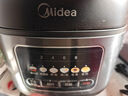 美的（Midea）電飯煲5L大容量家用電飯鍋4-5-8-10人多功能智能預約柴火飯煲湯煮粥蛋糕不粘內膽快速飯微壓飯煲 5L 【微壓燜香閥】高清炫彩屏 曬單實(shí)拍圖