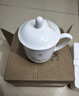 美廚（MAXCOOK）陶瓷杯茶杯 辦公室水杯帶蓋會(huì )議杯子商務(wù)招待杯380ml MCB3037 曬單實(shí)拍圖