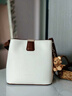 稻草人包包女包2026新款時(shí)尚水桶包簡(jiǎn)約通勤手提包斜挎包生日禮物送女友 米白 曬單實(shí)拍圖