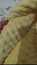 莫爾兔嬰兒被子兒童豆豆被春秋中厚寶寶豆豆毯a類(lèi)幼兒園午睡被四季通用 黃色查爾莊園【中厚春秋一體款】 120*150cm 7A抑菌防螨可機洗 曬單實(shí)拍圖