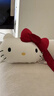 野獸派家居（tbh）三麗鷗Hello Kitty二合一法蘭絨抱枕毯子 毛絨午睡毯車(chē)載靠枕 二合一法蘭絨毯/抱枕 蝴蝶結 曬單實(shí)拍圖