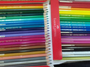 輝柏嘉（Faber-Castell）經(jīng)典油性彩鉛筆彩色鉛筆彩筆 48色+16K細紋230g20頁(yè)繪畫(huà)本 115848紅鐵盒裝美術(shù)寫(xiě)生 曬單實(shí)拍圖