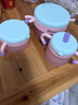 babycare兒童餐具輔食碗保溫碗寶寶吃飯工具新生嬰兒禮盒送禮5件套粉PPSU 曬單實(shí)拍圖