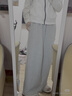 優(yōu)衣庫加長(cháng)款合作款男女裝寬松運動(dòng)長(cháng)褲/褲腳抽繩衛褲485453 03 灰色 M 曬單實(shí)拍圖