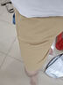 日系休閑短褲男士寬松大碼潮流純棉中褲工裝外穿潮牌運動(dòng)五分褲男 卡其色 3XL 曬單實(shí)拍圖