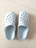 潔麗雅護士洞洞鞋女夏季2026新款涼鞋外穿防滑手術(shù)室醫護包頭涼拖鞋男夏 天空藍 38-39 【標準碼】 曬單實(shí)拍圖
