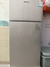 冰熊（bingxiong）冰箱雙門(mén)家用 冷藏冷凍宿舍寢室出租房用辦公室電冰箱節能省電 一級能效 S192銀色【店長(cháng)推薦】【冷藏四層冷凍兩層】 曬單實(shí)拍圖