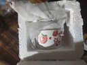 陶瓷新款可愛(ài)釉下彩高顏值ins風(fēng)飯碗陶瓷餐具家用陶瓷飯碗 4.5英寸清新水果碗3只裝【花色隨機】 曬單實(shí)拍圖