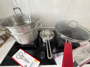 雙立人（ZWILLING）鍋具套裝鈦陶瓷覆面蜂窩炒鍋不銹鋼湯鍋蒸籠奶鍋切菜刀廚房剪刀鍋鏟百年經(jīng)典8件套 曬單實(shí)拍圖