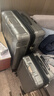新秀麗（Samsonite）行李箱20+28英寸拉桿箱雙尺寸套裝箱旅行箱包TS7銀色密碼箱 曬單實(shí)拍圖