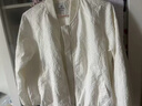 香影白色棒球服外套女短款2026春季新款肌理感亮片小個(gè)子開(kāi)衫上衣 鷺白 M 160/84A/95-110斤 曬單實(shí)拍圖