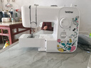 兄弟（brother）JA007家用小型迷你電動(dòng)多功能縫紉機帶簡(jiǎn)易鎖邊鎖扣眼自營(yíng)旗艦店 曬單實(shí)拍圖