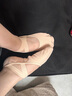 小茉莉舞蹈彈力布女軟底練功鞋成人兒童女童芭蕾鞋拼布襪粉色38 曬單實(shí)拍圖