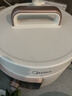 美的（Midea）鴛鴦電壓力鍋4L家用3-6人雙膽高壓鍋飯煲 全自動(dòng)智能預約多功能開(kāi)蓋燉煮煲湯電壓鍋MY-4KK05 曬單實(shí)拍圖