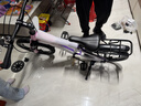 永久（FOREVER）兒童山地車(chē)兒童自行車(chē)兒童山地自行車(chē)6到12歲小學(xué)生新款變速單車(chē) 標配粉紫|單速+輻條輪+后座+車(chē)燈 18寸|身高120-150cm 曬單實(shí)拍圖