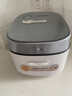 美的（Midea）花瓣P(guān)ro 2.0IH加熱電飯煲電飯鍋3-4人純鈦0涂層家用舒胃飯柴火飯鋼化玻璃電煮飯煲40HB9T一級能效 曬單實(shí)拍圖