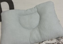 全棉時(shí)代嬰兒定型枕6個(gè)月-3歲新生兒寶寶抗菌防螨護頸枕矯正頭型兒童枕頭 曬單實(shí)拍圖