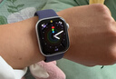 Apple/蘋(píng)果 Watch S11 智能手表GPS款42毫米銀色鋁金屬表殼霧紫色運動(dòng)型表帶M/L MEUU4CH/B 曬單實(shí)拍圖