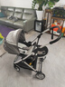 酷貝樂(lè )（coballe）嬰兒車(chē)0-3歲用折疊可坐可躺減震遛娃神器輕便溜娃新生兒寶寶推車(chē) 星空灰(輕巧便攜+全罩遮陽(yáng)) 曬單實(shí)拍圖