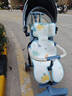 朵精靈嬰兒車(chē)冰絲涼席小推車(chē)涼墊夏季通用寶寶遛娃神器安全座椅可用墊子 恐龍紀元【冰絲護頸推車(chē)席】 70cm*35cm 曬單實(shí)拍圖