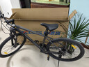 喜德盛（xds）26款山地自行車(chē)成人黑客380黑客350男士學(xué)生上班青少年女生 灰黑17寸【黑客380】 曬單實(shí)拍圖