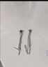 締晶流蘇耳線(xiàn)925銀耳釘女長(cháng)耳墜高級感耳環(huán)生日520情人節禮物送女友 曬單實(shí)拍圖