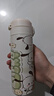 史努比（SNOOPY）保溫杯316L不銹鋼大容量學(xué)生水杯子男女士車(chē)載便攜吸管三飲水壺白 曬單實(shí)拍圖