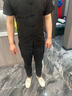 羅蒙（ROMON）中國風(fēng)夏季男士短袖立領(lǐng)t恤套裝冰絲唐裝復古棉麻搭配一套裝男 988淺灰色【立領(lǐng)款】 XL 120-135斤 曬單實(shí)拍圖
