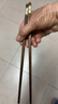 千年戀木雞翅木中華筷接金福無(wú)漆無(wú)蠟家用筷子禮盒裝 10雙裝 KZ0279 曬單實(shí)拍圖