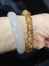 京瑩天然玉手鐲女冰種白月光玉髓瑪瑙國風(fēng)平安鐲子送老婆女友生日禮物 曬單實(shí)拍圖