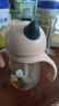taoqibaby學(xué)飲杯鴨嘴杯PPSU寶寶吸管杯兒童水杯嬰兒吸管奶瓶幼兒園防摔杯 曬單實(shí)拍圖