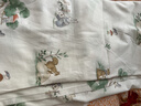 全棉時(shí)代嬰兒針織包巾純棉抱被新生兒薄空調被蓋毯包被 童話(huà)樹(shù)屋90×90cm 曬單實(shí)拍圖