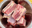 趣嘗鮮澳洲谷飼牛肋排骨1kg肋排中段牛肉牛排牛肋條骨多肉少貼骨肉香 曬單實(shí)拍圖