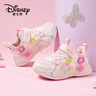 迪士尼（Disney）女童運動(dòng)鞋兒童戶(hù)外舒適跑步鞋中大童潮流百搭休閑鞋 淡粉 30 曬單實(shí)拍圖
