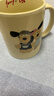 可愛(ài)卡通高顏值陶瓷貓咪馬克杯情侶水杯送閨蜜創(chuàng  )意實(shí)用杯子 情侶小狗馬克杯【單杯】1個(gè)350ml 曬單實(shí)拍圖