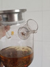 蘇氏陶瓷高硼硅泡茶壺泡花茶耐高溫可煮茶壺不銹鋼蓋1700ml涼水壺 曬單實(shí)拍圖