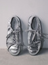 URBAN REVIVO2026春季新款女士休閑百搭銀色芭蕾舞單鞋UAYS50075 銀色 37 曬單實(shí)拍圖
