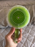 狗狗洗澡刷寵物矽膠沐浴按摩神器貓咪洗澡刷子給狗搓澡用品大全 三葉草綠 曬單實(shí)拍圖
