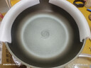KIWICOO德國有鈦陶瓷平底鍋不粘鍋家用煎蛋鍋牛排煎鍋電磁爐專(zhuān)用燃氣灶 【鈦聚力煎炒鍋】黑瓷有蓋28cm 曬單實(shí)拍圖